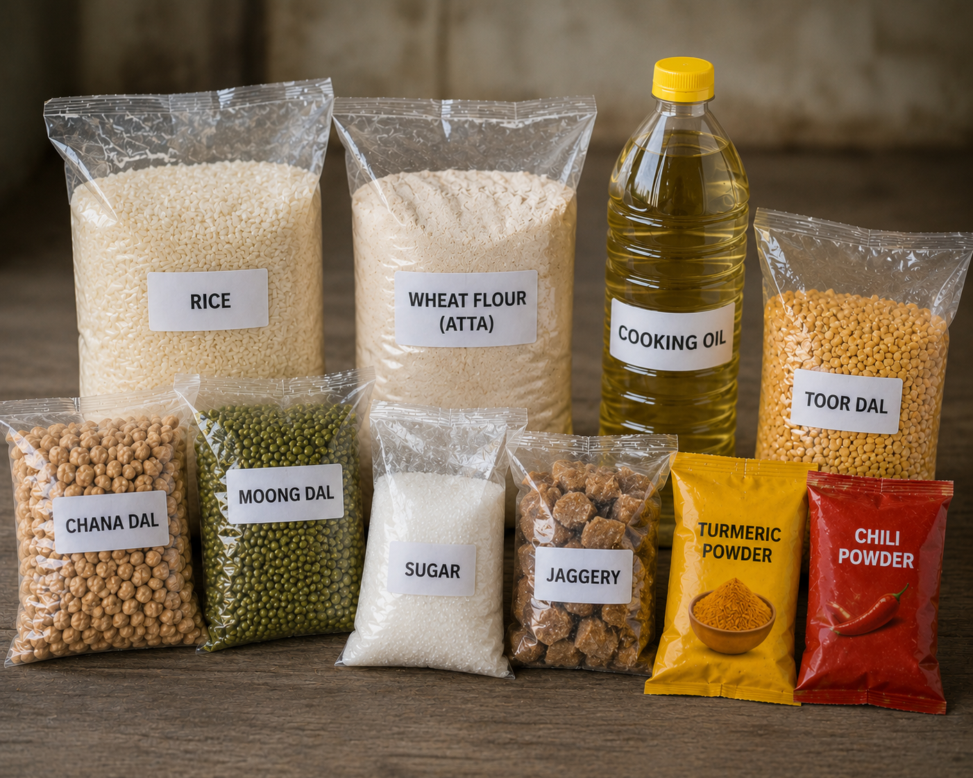 Family Nutrition Kit - Happy, nourished Indian family